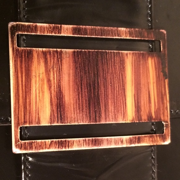 Stuart Weitzman Patent Leather Shoulder Bag - Picture 4 of 8